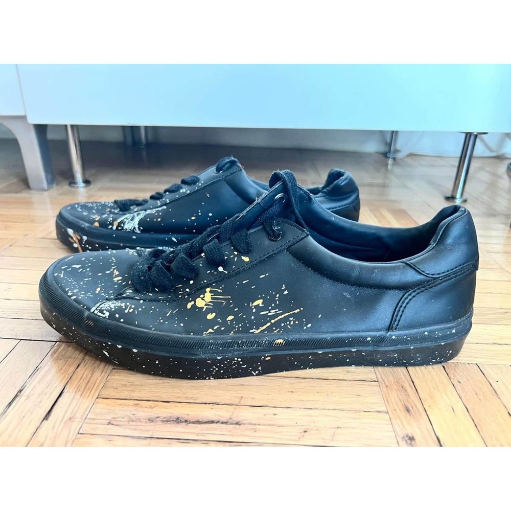 Zara Man Size EU 40 Paint Splatter Sneakers
